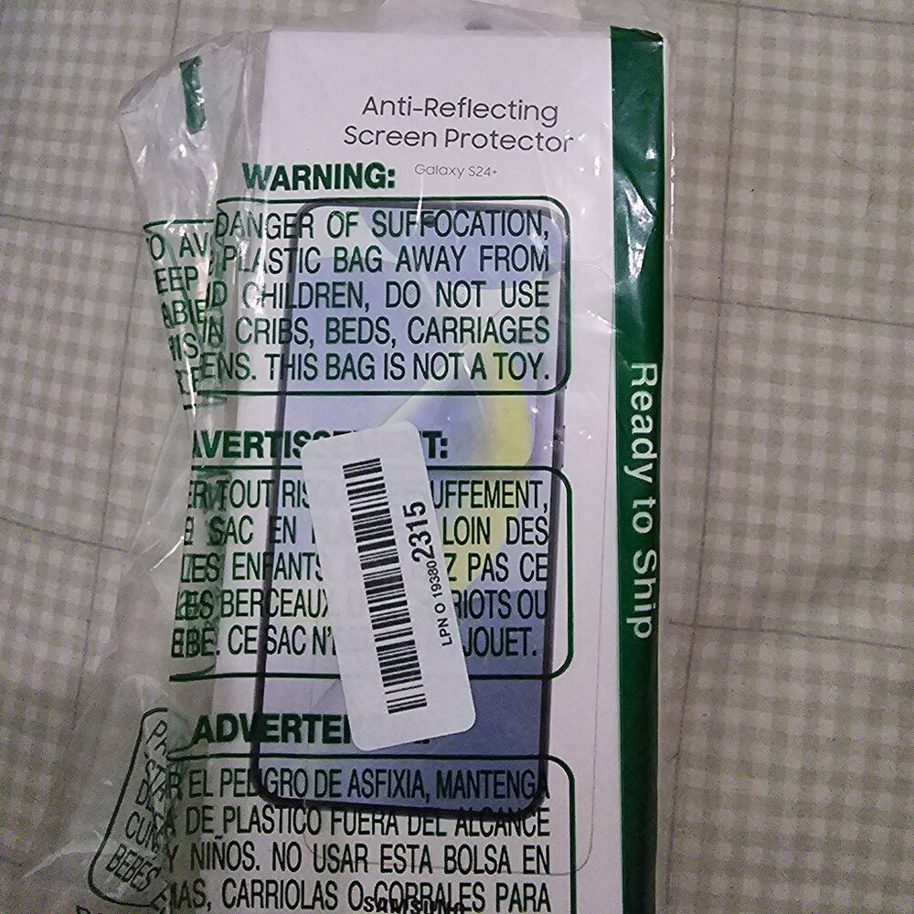 Samsung S24 Plus Anti-Reflecting Screen Protector